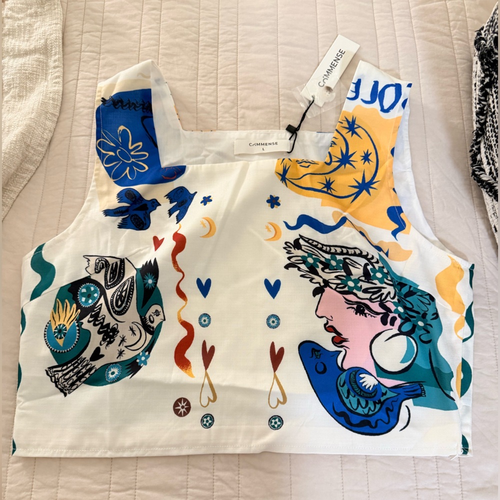 Commense Multicolor Patterned 2 piece set - image 5